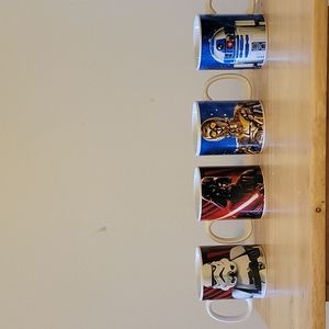 Set of 4 Star Wars Mugs